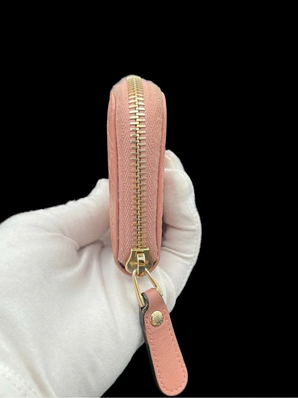 Gucci Guccisima Pink Card Holder